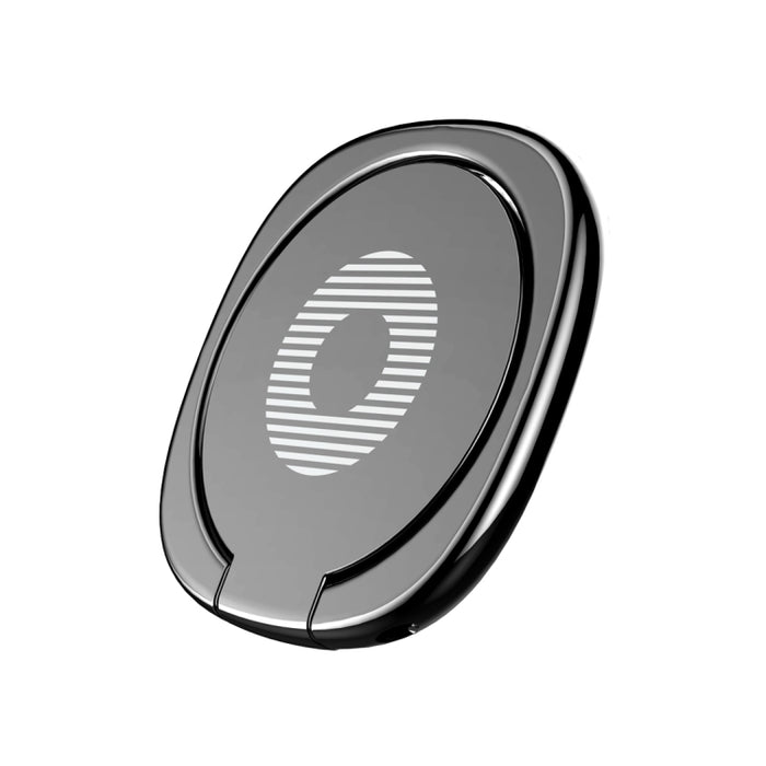 Baseus Soporte Universal de Anillo de Metal Giratorio de 360 Grados Pritivity para Teléfonos Móviles o Tabletas iPhone, Samsung, HTC, LG, Huawei, Xiaomi, vivo, OPPO, Meizu, Chapa de Hierro Incorporada, Imanes de Soporte
