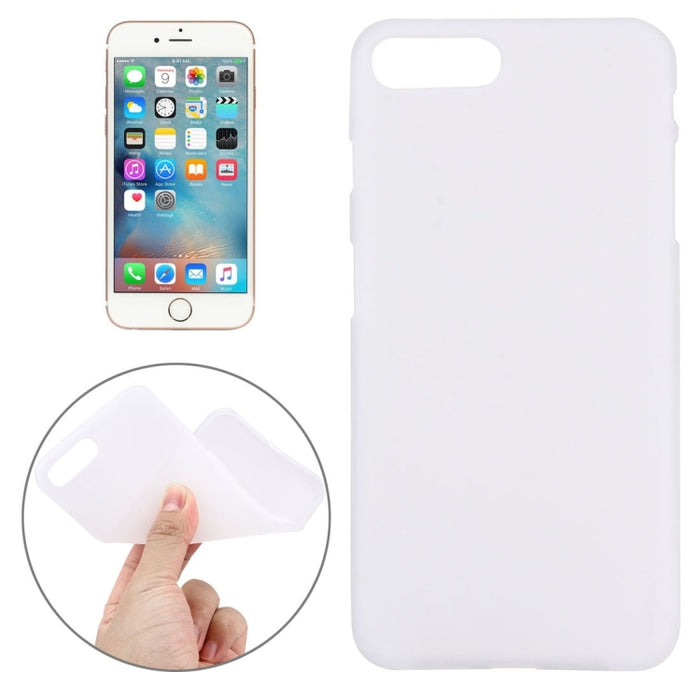 Para iPhone 8 Plus y 7 Plus Funda protectora trasera de TPU de color sólido