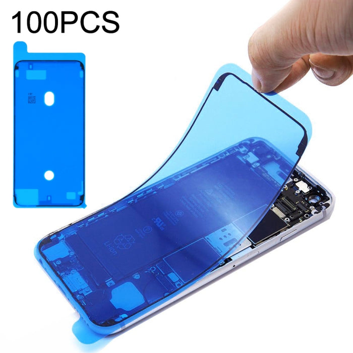 100 pegatinas adhesivas impermeables con marco LCD y bisel para iPhone 7 Plus, 100 PCS for iPhone 7 Plus