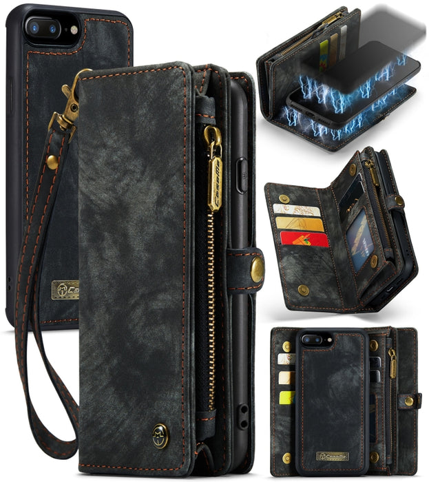 Funda de cuero para iPhone 8 Plus / 7 Plus
