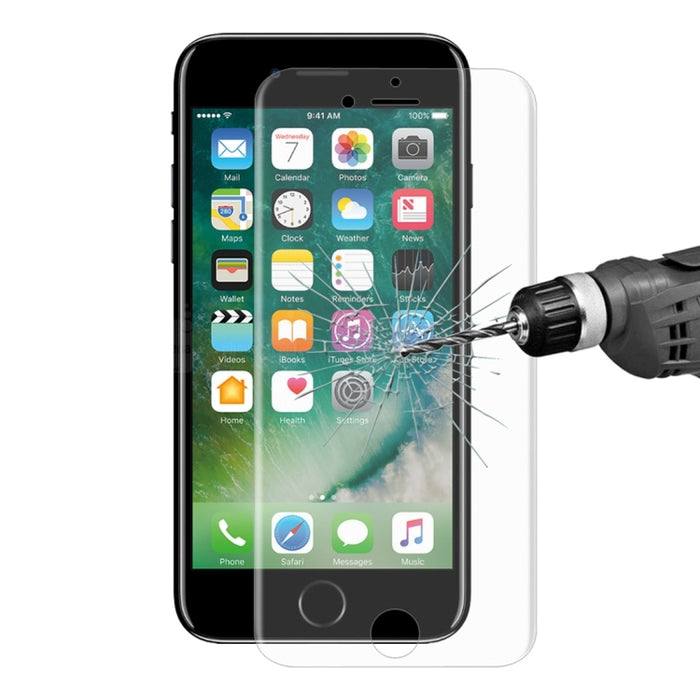 ENKAY Hat-Prince 0,1 mm 3D Protector de pantalla completa Película de hidrogel a prueba de explosiones para iPhone 8 Plus y 7 Plus, material TPU + TPE + PET