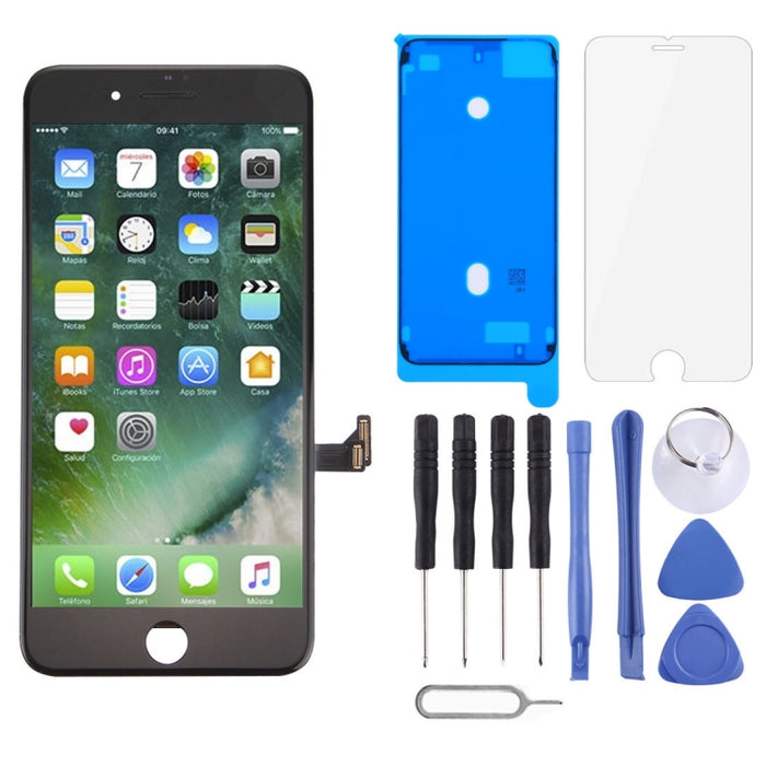 Montaje completo de pantalla LCD y digitalizador para iPhone 7 Plus, i7 Plus White, i7 Plus Black