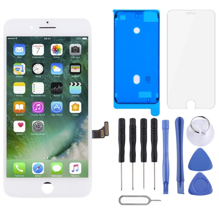 Montaje completo de pantalla LCD y digitalizador para iPhone 7 Plus, i7 Plus White, i7 Plus Black