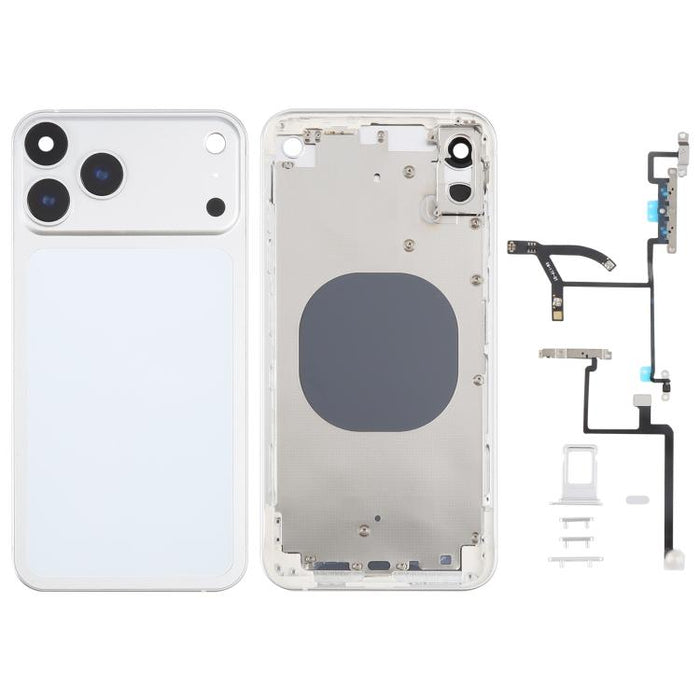 Carcasa trasera con apariencia que imita al iPhone 17 Pro para iPhone XR, For iPhone XS Max to iP17 Pro Max