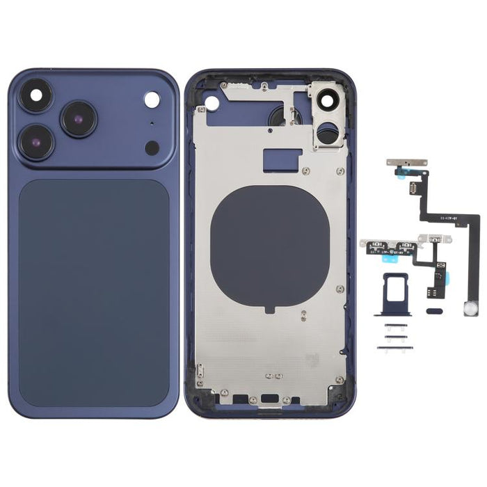 Carcasa trasera con apariencia que imita al iPhone 17 Pro para iPhone 11, For iPhone 11 to iP17 Pro