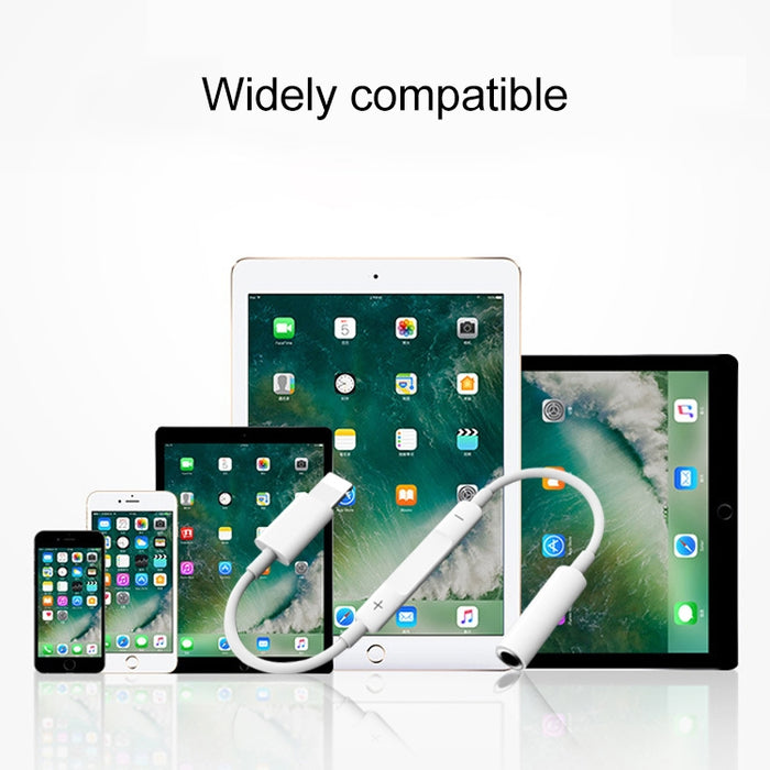 MH020 Adaptador de conector para auriculares de 8 pines a 3,5 mm compatible con temporizador automático / canción / control de línea