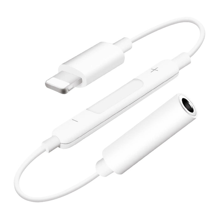 MH020 Adaptador de conector para auriculares de 8 pines a 3,5 mm compatible con temporizador automático / canción / control de línea