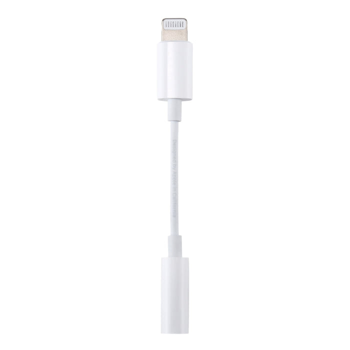 Adaptador de audio para auriculares de 8 pines y 3,5 mm, longitud de línea: 8 cm