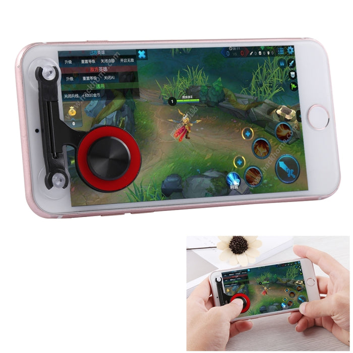 Q9 Direct Juegos Móviles Joystick Artefacto Mano Viaje Botón Lechón para iPhone, Teléfono Android, Tableta