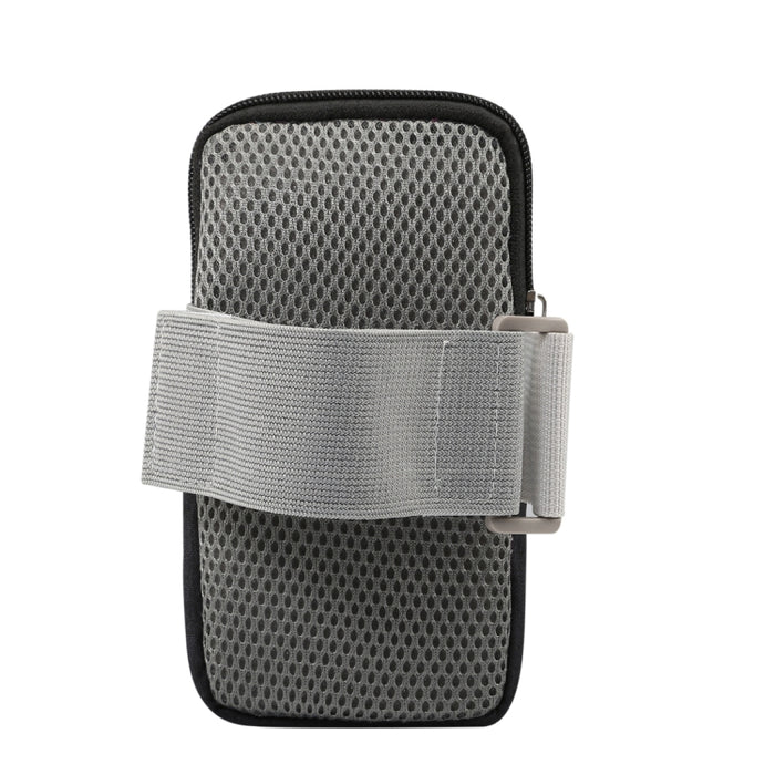 Bolso deportivo fino universal multifuncional para brazo Bolso para teléfono Paquete de muñeca con orificio para auriculares para teléfonos inteligentes de 6,5 pulgadas o menos, tamaño del brazo: 22-38 cm