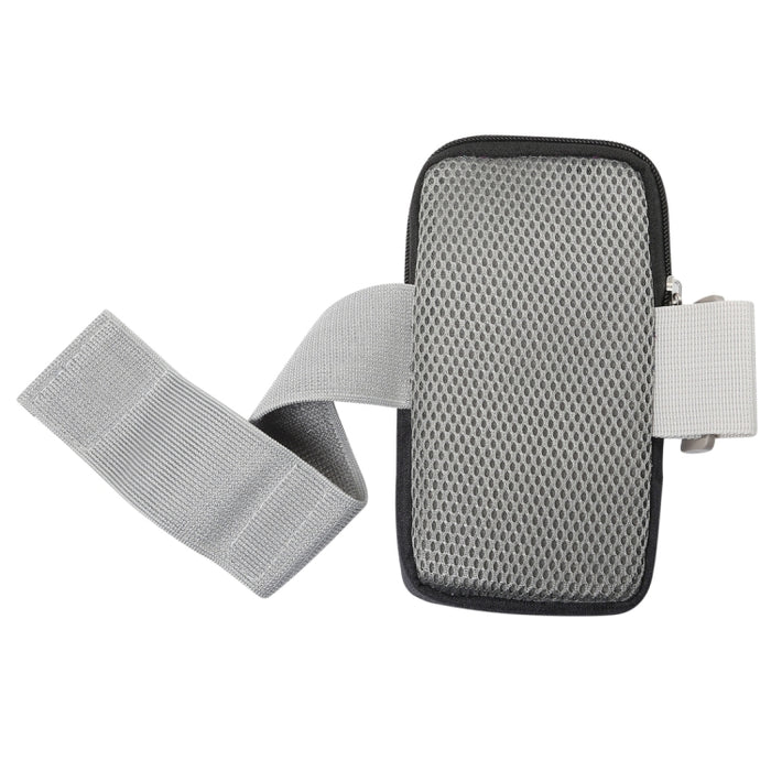 Bolso deportivo fino universal multifuncional para brazo Bolso para teléfono Paquete de muñeca con orificio para auriculares para teléfonos inteligentes de 6,5 pulgadas o menos, tamaño del brazo: 22-38 cm