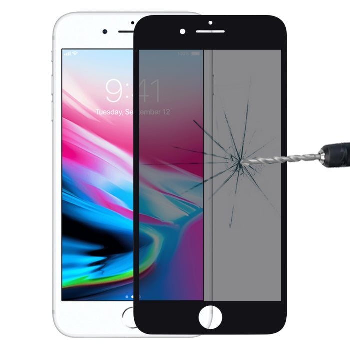 Película de vidrio templado anti-pío 9H 6D para iPhone SE 2022/2020/8/7