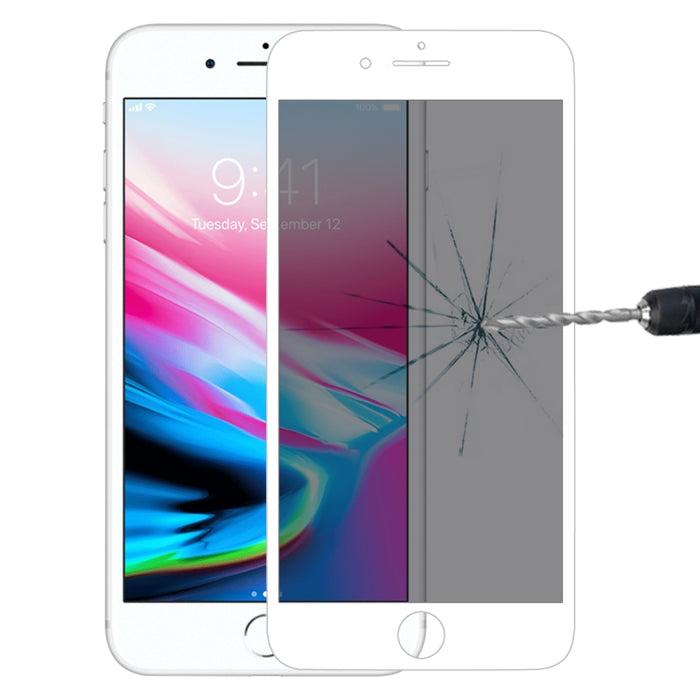 Película de vidrio templado anti-pío 9H 6D para iPhone SE 2022/2020/8/7