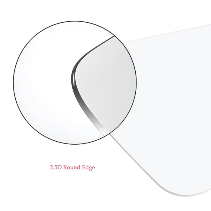 ENKAY para iPhone 8 y 7 0,26 mm 9H Dureza 2.5D Película de pantalla de vidrio templado curvado