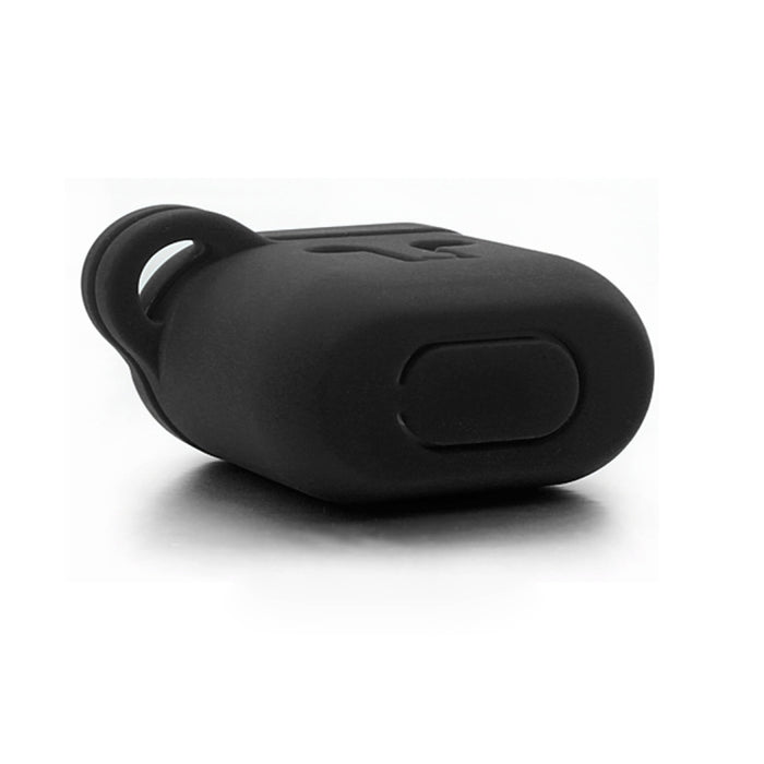 Caja protectora de silicona para auriculares Bluetooth inalámbricos portátiles bolsa de almacenamiento antipérdida a prueba de caídas con gancho para Apple AirPods 1/2