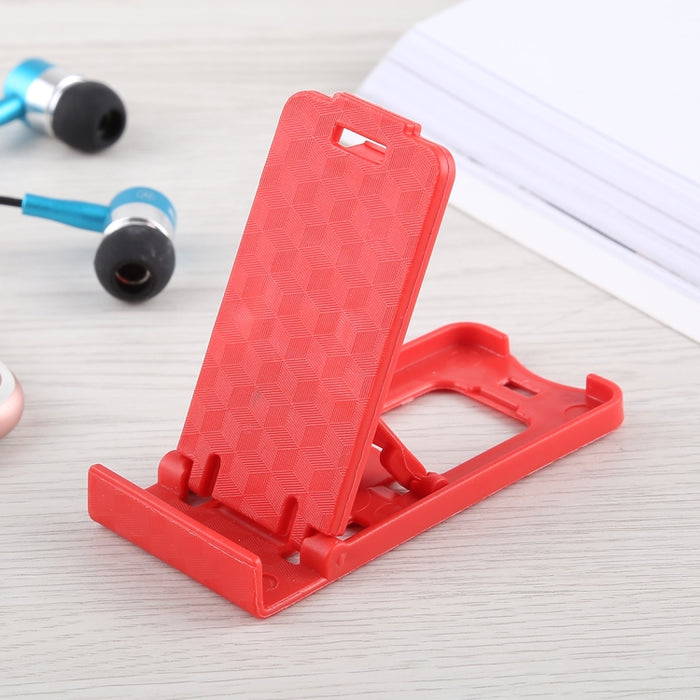 Mini tenedor de escritorio plegable ajustable universal para teléfono, entrega de color aleatorio