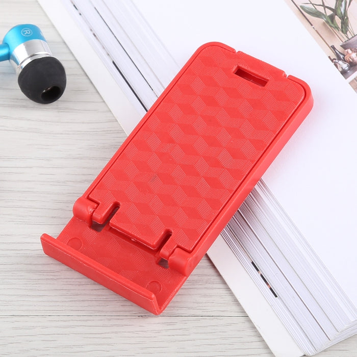 Mini tenedor de escritorio plegable ajustable universal para teléfono, entrega de color aleatorio