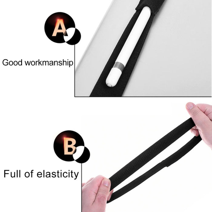 Para Apple Pencil/iPad 9,7 pulgadas General banda elástica alta Apple Pencil Band bolsa protectora
