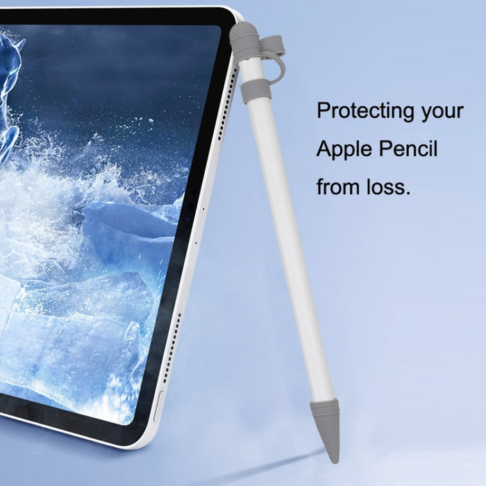 Funda protectora de silicona 3 en 1 + bolígrafo de retoque + estuche para lápiz Apple