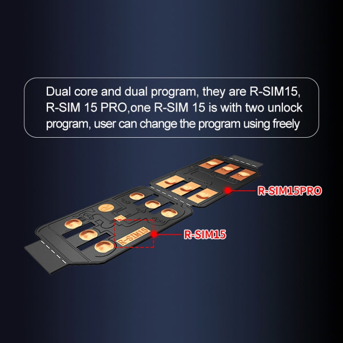 R-SIM 15 Dual CPU Aegis Cloud Versión mejorada Sistema iOS 13 Tarjeta de desbloqueo universal para iPhone 11 Pro Max, iPhone 11 Pro, iPhone 11, iPhone X, iPhone XS, iPhone 8 y 8 Plus