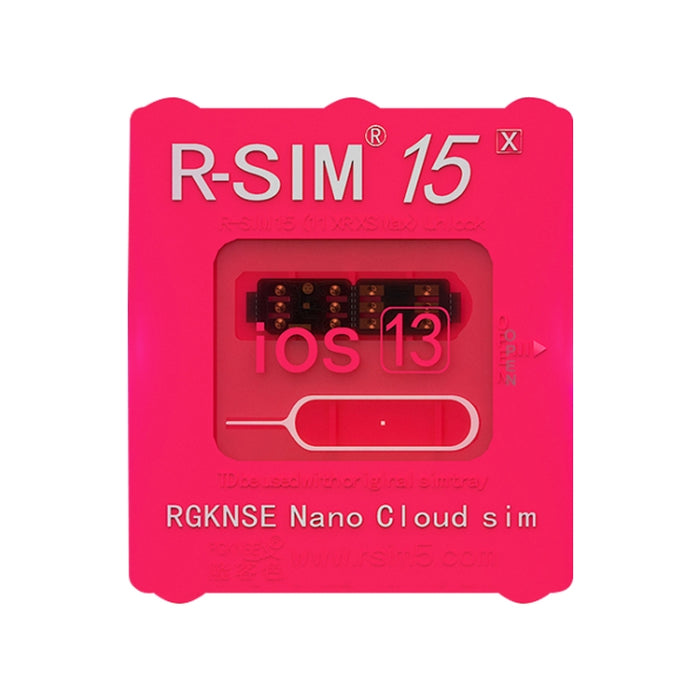 R-SIM 15 Dual CPU Aegis Cloud Versión mejorada Sistema iOS 13 Tarjeta de desbloqueo universal para iPhone 11 Pro Max, iPhone 11 Pro, iPhone 11, iPhone X, iPhone XS, iPhone 8 y 8 Plus