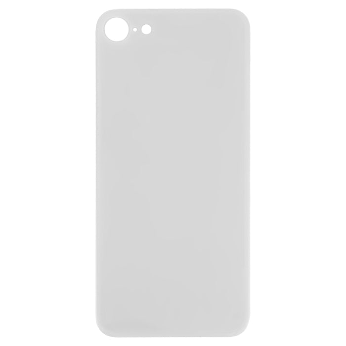 Cubierta de batería trasera de cristal con orificio de cámara grande de fácil reemplazo con adhesivo para iPhone 8, For iPhone 8 (No Disassemble), For iPhone 8 (Not Disassemble)