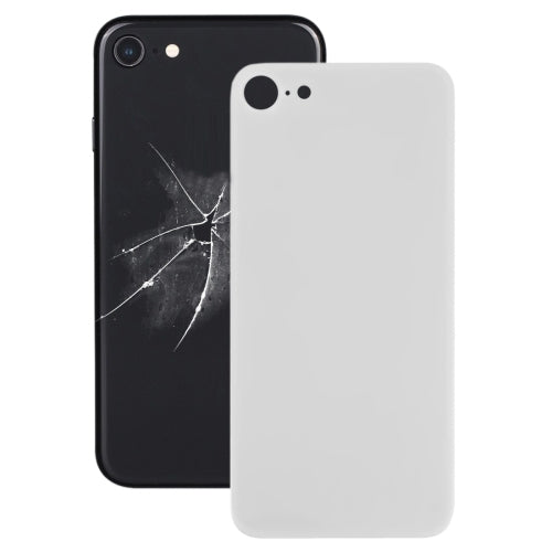 Cubierta de batería trasera de cristal con orificio de cámara grande de fácil reemplazo con adhesivo para iPhone 8, For iPhone 8 (No Disassemble), For iPhone 8 (Not Disassemble)