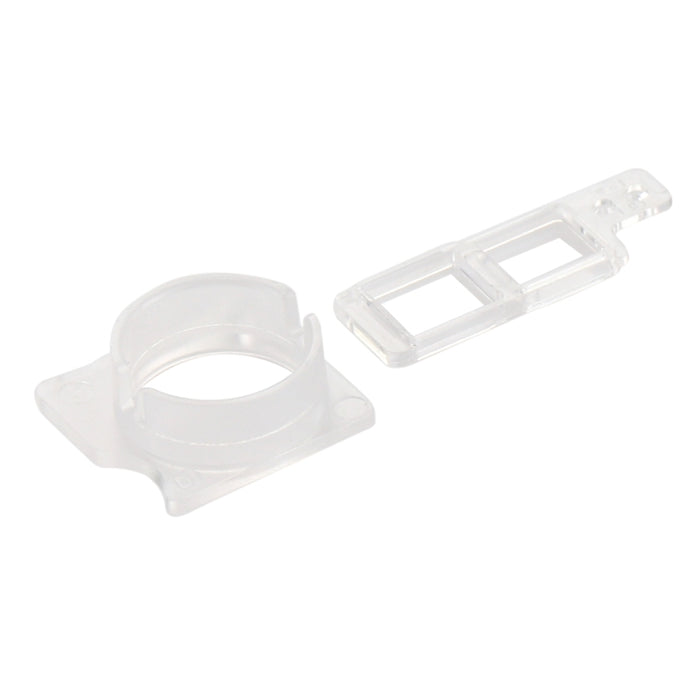 10 juegos para iPhone 8 Bisel del módulo de cámara frontal + soporte de retención del sensor, For iPhone 8