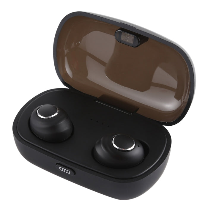 X8 TWS Auricular interno portátil Bluetooth V5.0 para deportes al aire libre con caja de carga