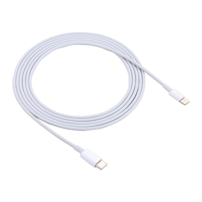 Cable de carga rápida USB-C / Type-C macho a macho de 8 pines de 2 m