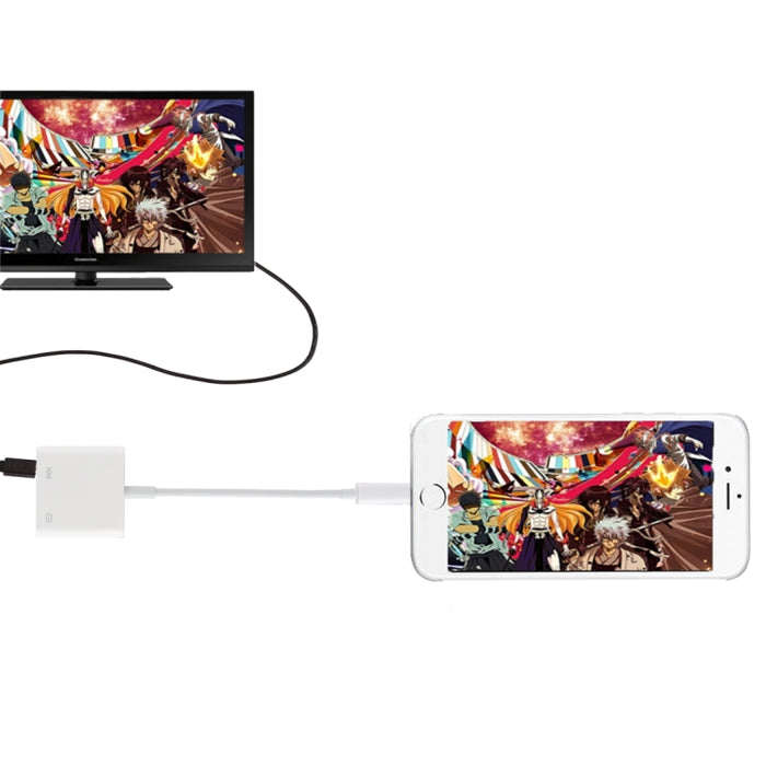 Adaptador de cable digital de TV de 8 pines a AV HDMI / HDTV