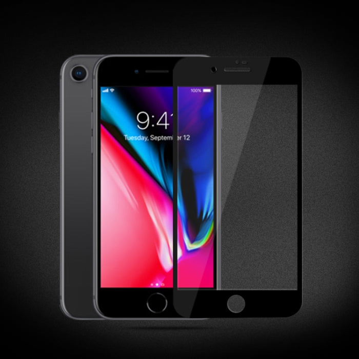 Película de vidrio templado con impresión de seda mocolo 0,33 mm 9H 2.5D para iPhone SE 2020/8/7