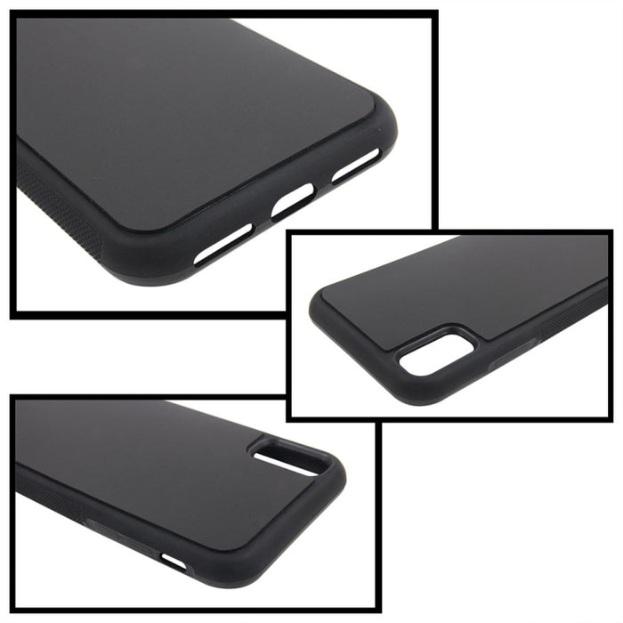 Para iPhone X / XS TPU + PC Funda protectora trasera antigravedad a prueba de caídas