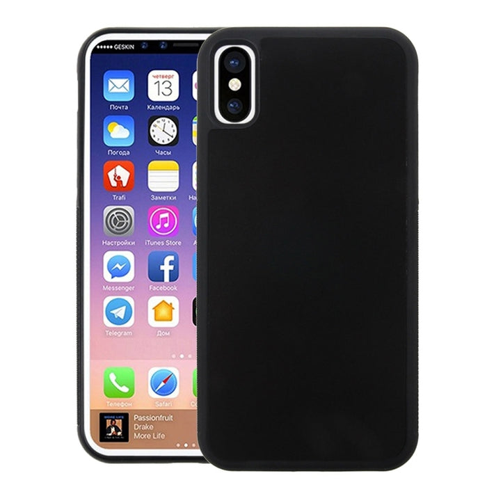 Para iPhone X / XS TPU + PC Funda protectora trasera antigravedad a prueba de caídas