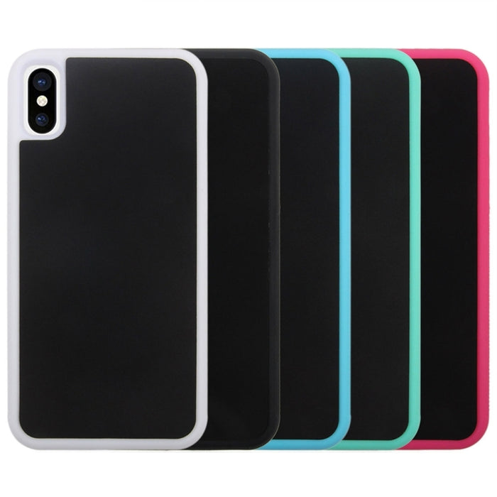 Para iPhone X / XS TPU + PC Funda protectora trasera antigravedad a prueba de caídas