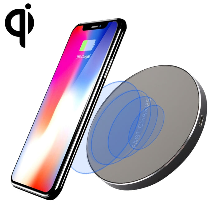 Cargador inalámbrico estándar Qi inteligente W2, compatible con carga rápida