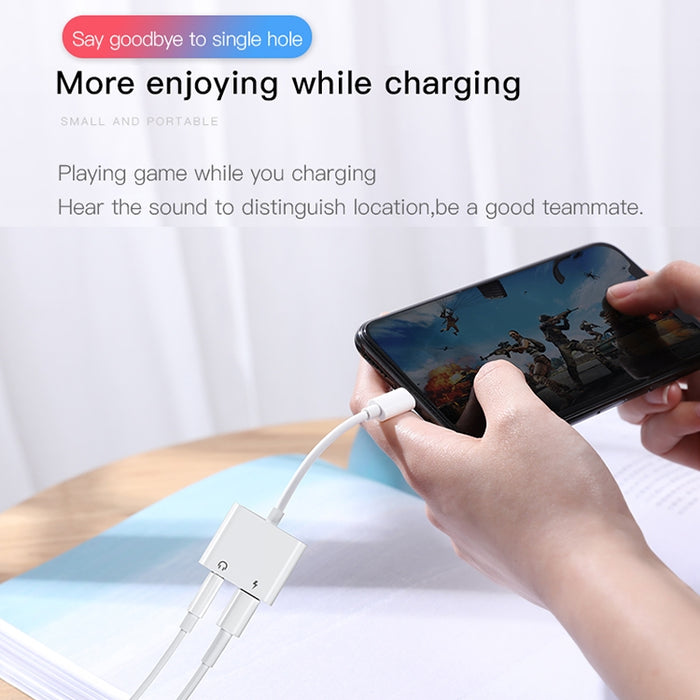 JOYROOM S-Y104 Adaptador Lightning Apple 3.5+ Serie Ben, Longitud: 1,2 m