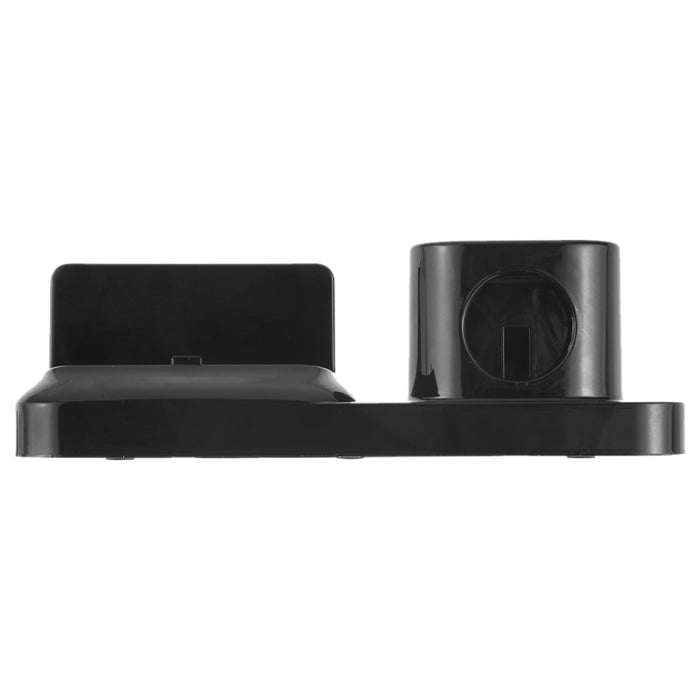 Soporte de estación de carga de base recargable inalámbrica para teléfono móvil y auriculares, con interfaz Micro USB + USB-C / Type-C + 8 pines