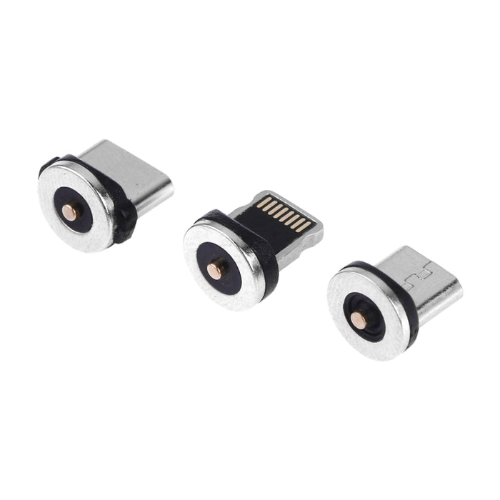 Soporte de estación de carga de base recargable inalámbrica para teléfono móvil y auriculares, con interfaz Micro USB + USB-C / Type-C + 8 pines