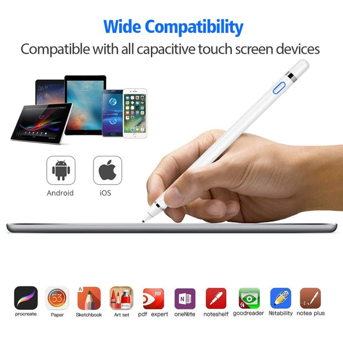 Lápiz óptico con sensibilidad de punta de 1,4 mm HX DZ870 para iPad, iPhone y Galaxy