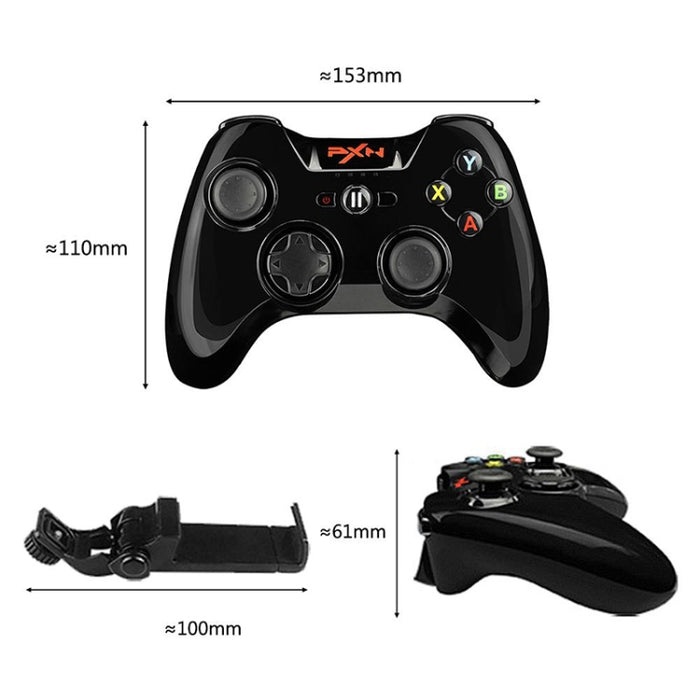 PXN PXN-6603 MFI Controlador inalámbrico de mango de juego Bluetooth para teléfono móvil, compatible con sistema iOS