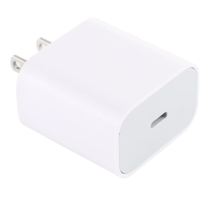 Cargador de viaje con interfaz USB-C/Tipo-C de 18 W, enchufe de EE. UU.