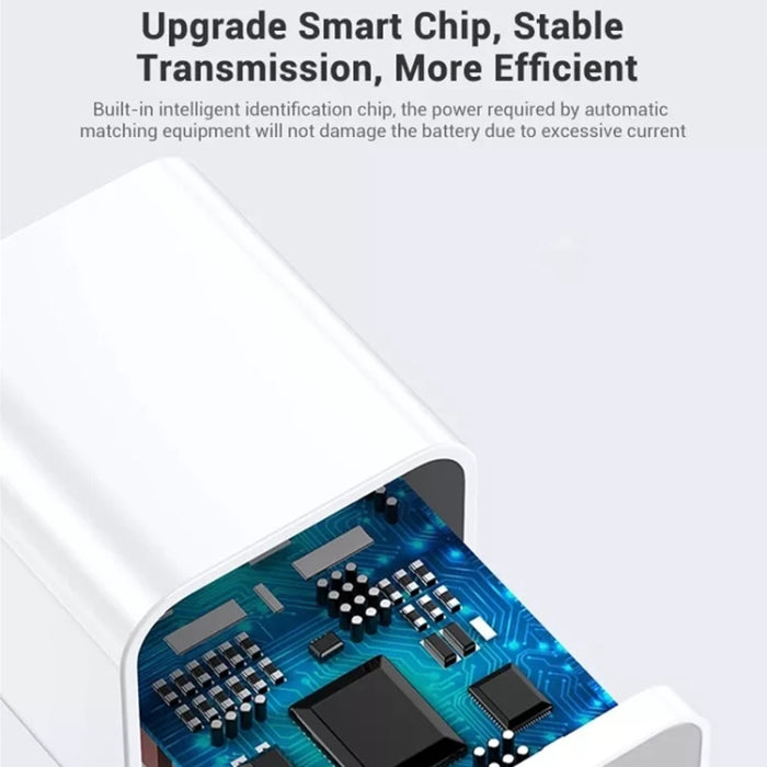 Cargador de viaje con interfaz USB-C/Tipo-C de 18 W, enchufe de EE. UU.