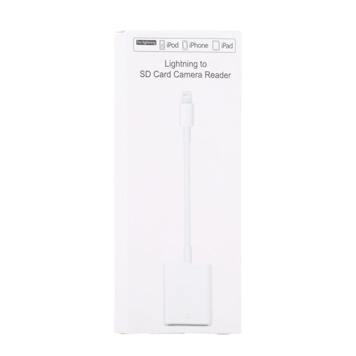 Adaptador de lector de cámara de tarjeta SD NK105 de 8 pines, compatible con sistemas IOS 9.1 y superiores