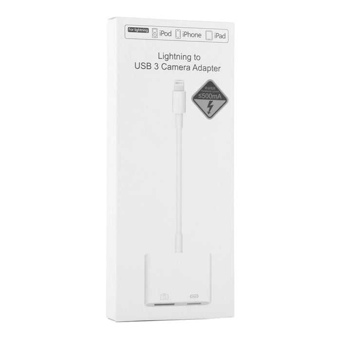 Adaptador de lector de cámara NK101 de 8 pines a USB, compatible con sistemas IOS 9.1 y superiores