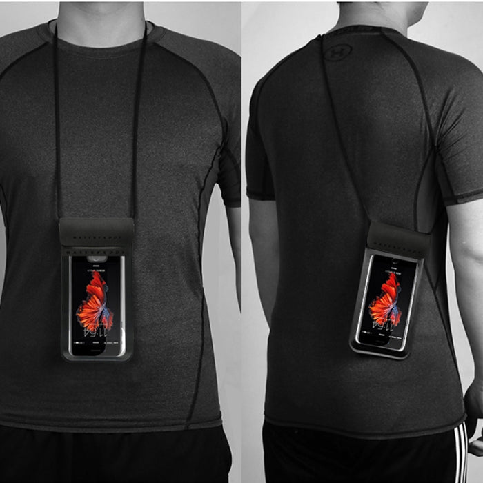 Bolsa impermeable con pantalla táctil para teléfono móvil, natación, buceo al aire libre, para teléfono móvil de 6 a 7 pulgadas