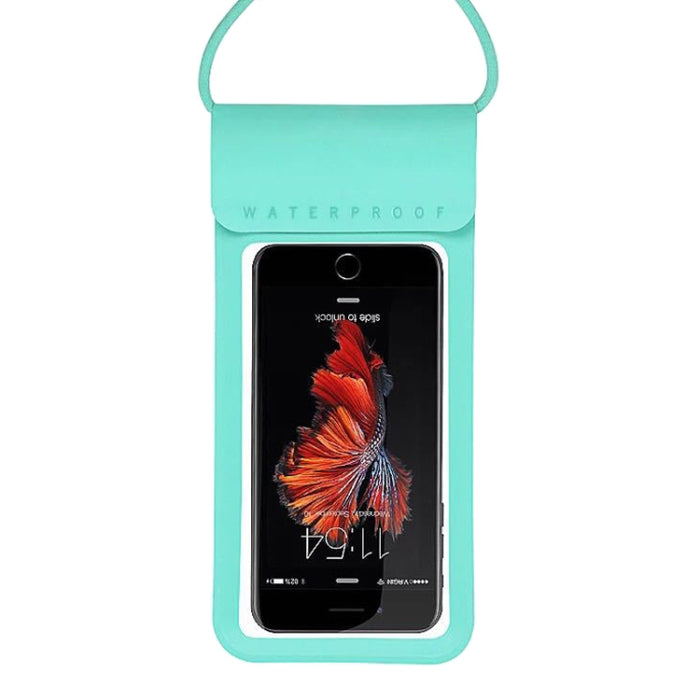 Bolsa impermeable con pantalla táctil para teléfono móvil, natación, buceo al aire libre, para teléfono móvil de 6 a 7 pulgadas