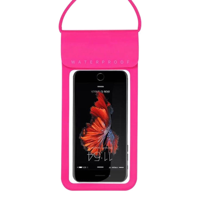 Bolsa impermeable con pantalla táctil para teléfono móvil, natación, buceo al aire libre, para teléfono móvil de 6 a 7 pulgadas