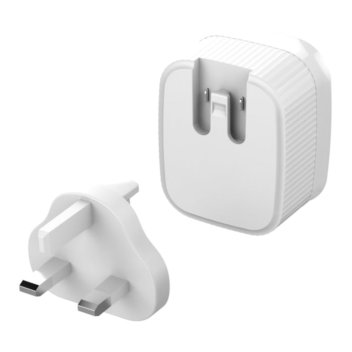 LDNIO A201 2.4A Doble cabezal de carga USB Cargador adaptador de teléfono móvil de carga directa de viaje con cable de datos micro USB