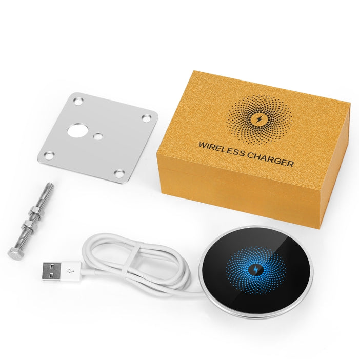 Cargador inalámbrico integrado de escritorio ultrafino S50 de 15 W integrado